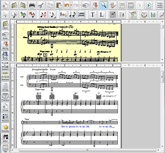 Musitek SmartScore X2 Music Scanning Software Songbook Edition