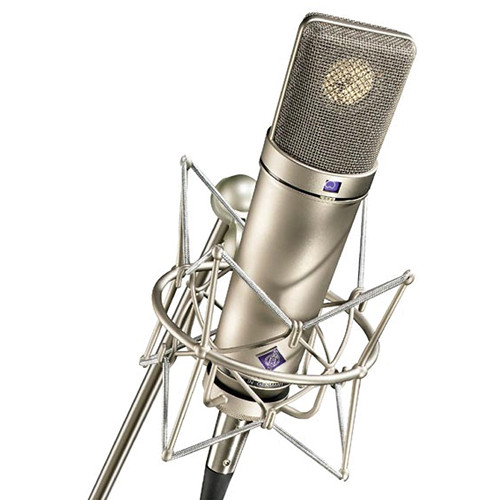 Neumann U 87 Ai Condenser Microphone Studio Set, Nickel