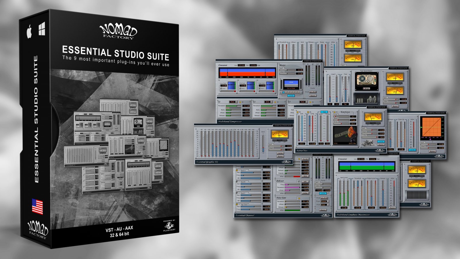 Nomad Factory Essential Suite Plug-in eLicense