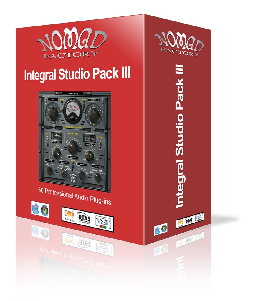 Nomad Factory Integral Studio Pack III Bundle Plug-in eLicense