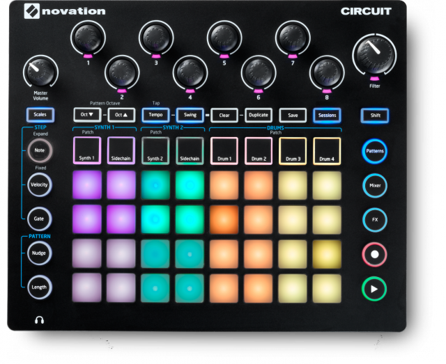 Novation CIRCUIT Nova Synth and Drum Machine