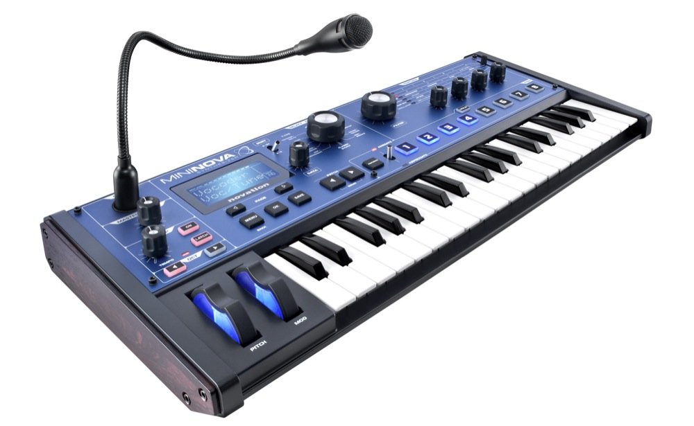 Novation MiniNova Compact Keyboard Synthesizer, 37-Key