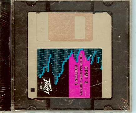 Peavey DPM 3 Edition 3 Program Library Floppy Disk