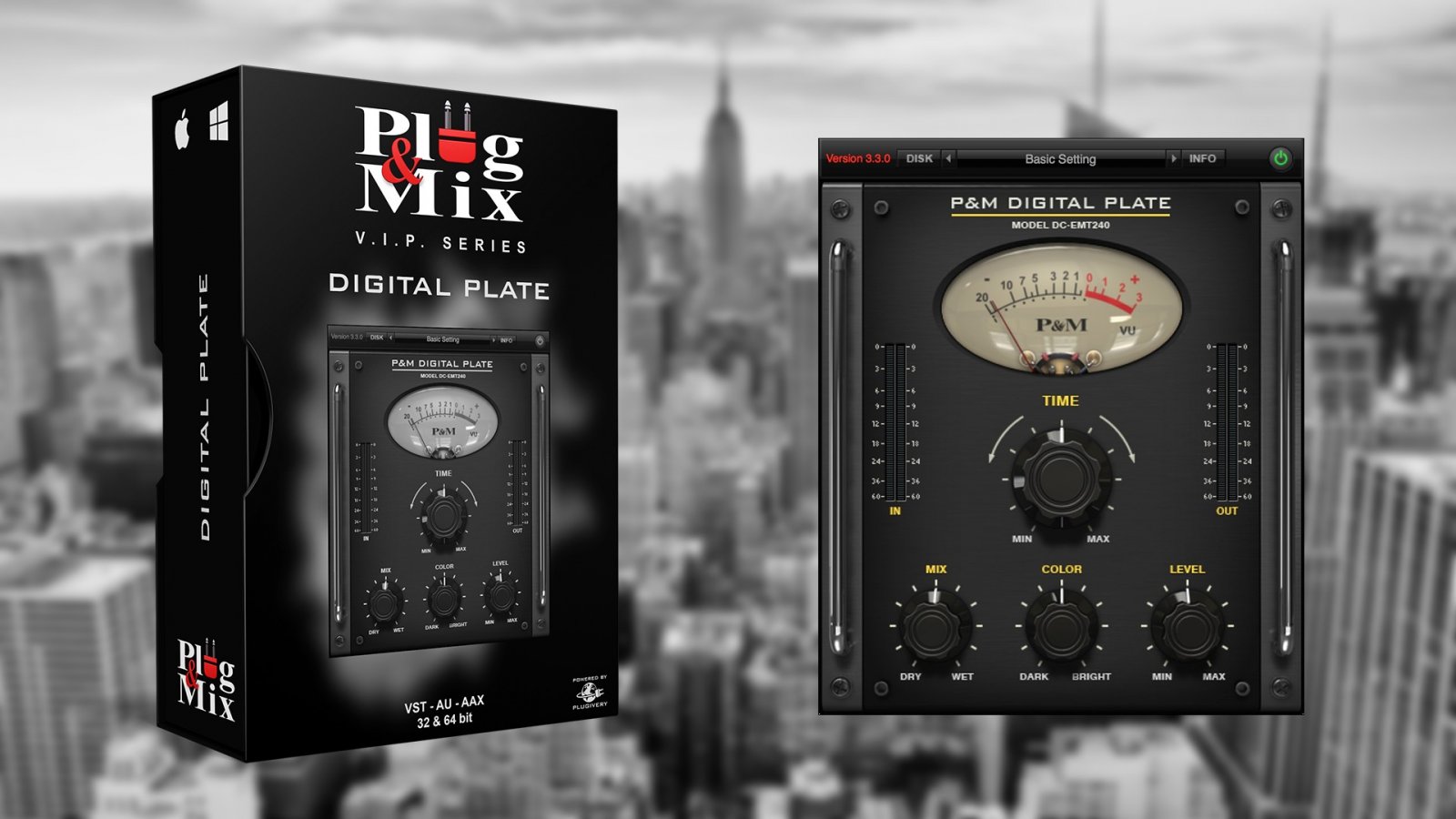 Plug & Mix Digital Plate Reverb eLicense