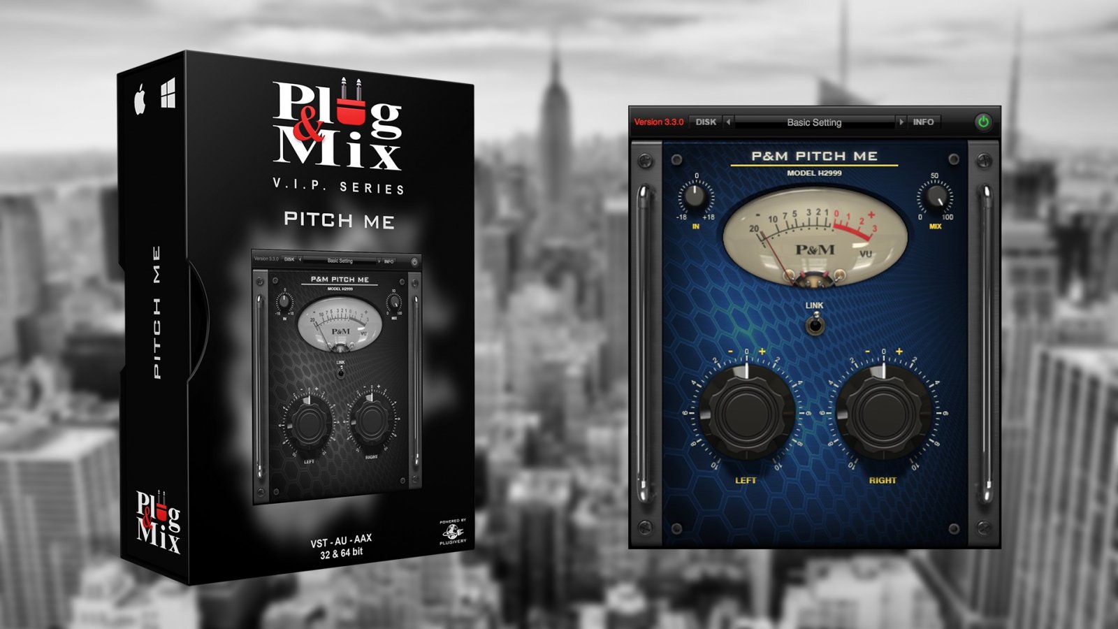 Plug & Mix Pitch Me Dual Pitch Shifter eLicense