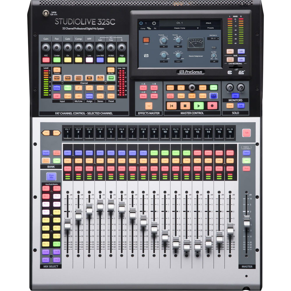 PreSonus StudioLive 32SC Series III S 32-Channel Mixer