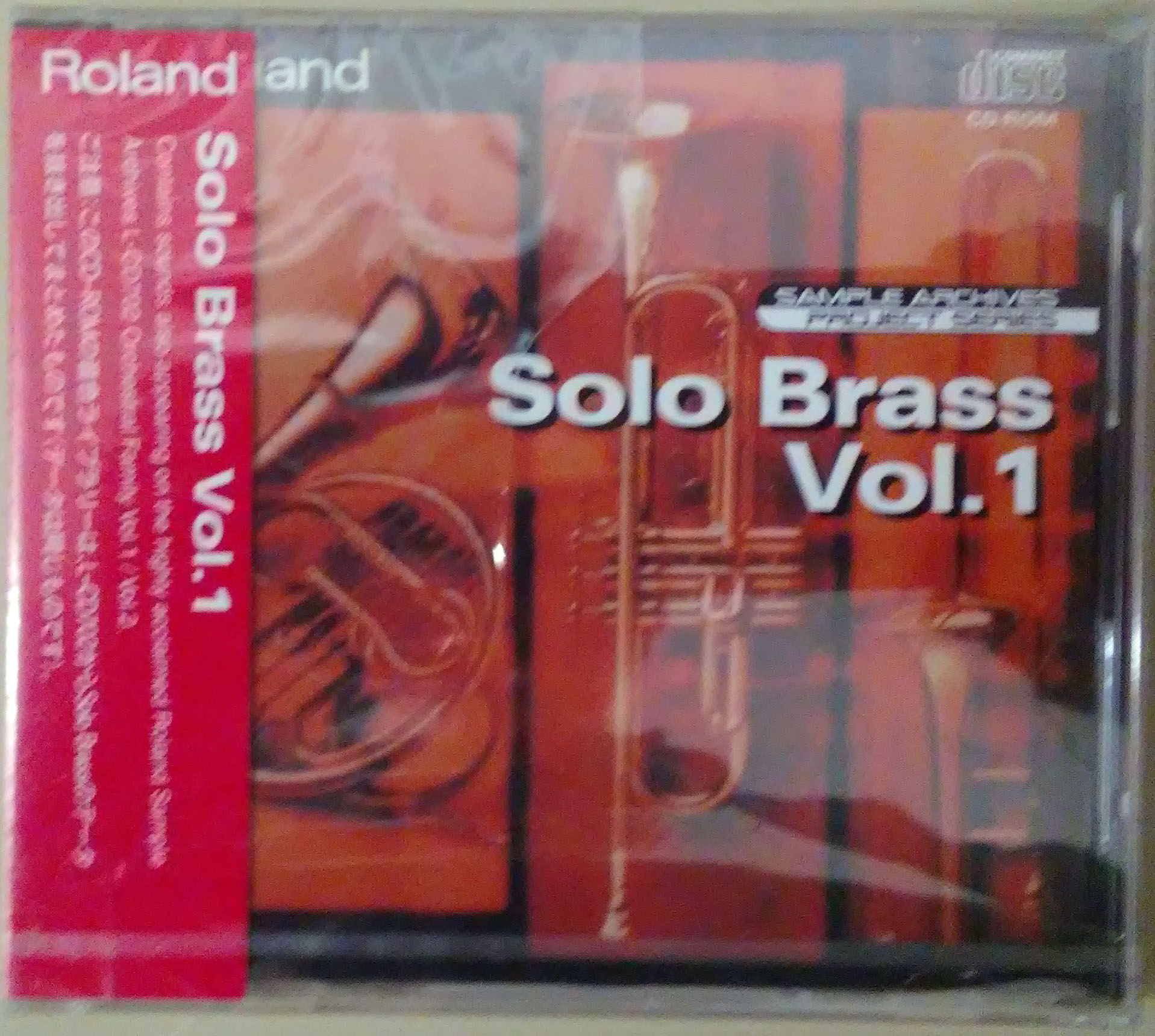 Roland LCDP-12 Solo Brass Vol-1 Roland & Software Samplers