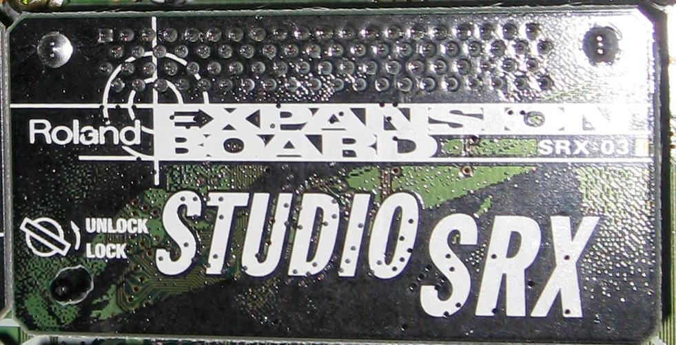 Roland SRX-03 Studio SRX Expansion Card Used