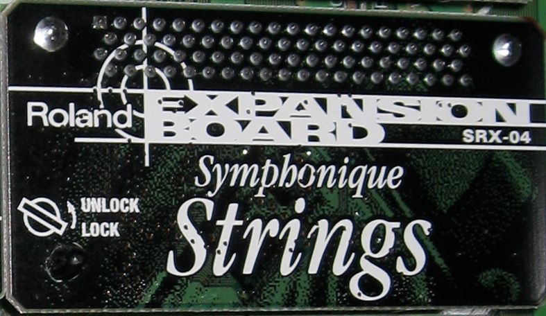 Roland SRX-04 Symphonique Strings Expansion Card Used