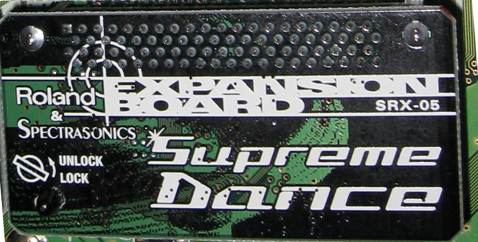 Roland SRX-05 Supreme Dance Expansion Card Used