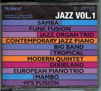 New Sealed Roland L-CDC-01 Jazz Vol 1 CD S7xx Series