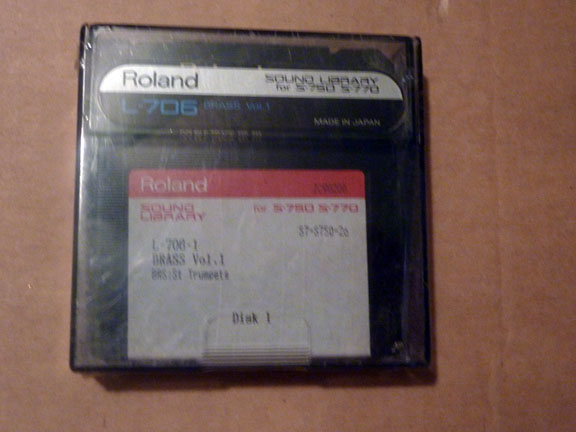 Rare New Roland S770 L-706 Brass Library Sealed!!