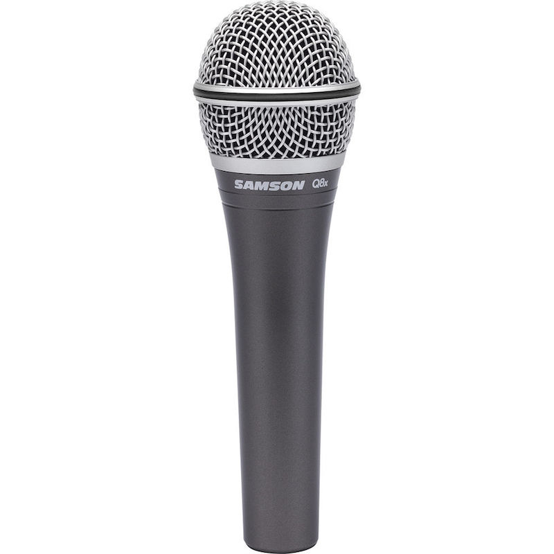 Samson Q8x Super Cardioid Dynamic Handheld Microphone