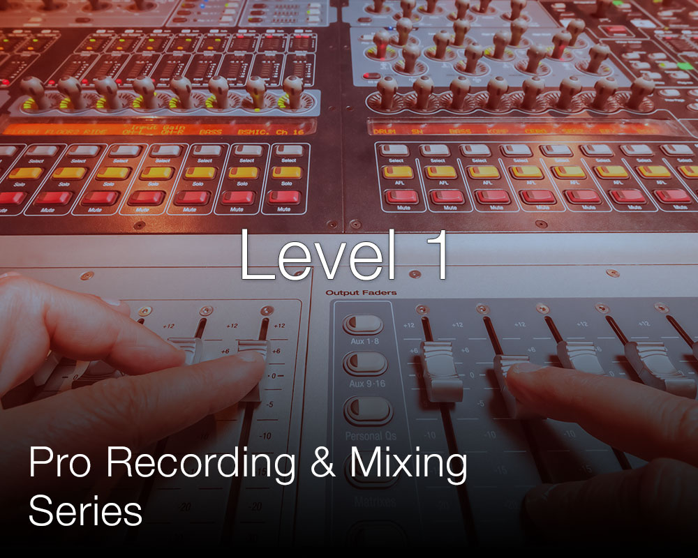 Secrets of the Pros Pro Recording and Mixing Level 1