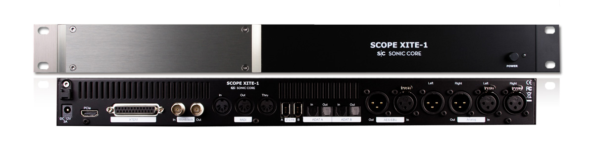 SonicCore X I T E - 1D DSP Based Audio Platform PC Interface