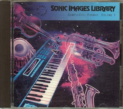 Sonic Images Volume 1 Mac SampleCell CDROM Open Box