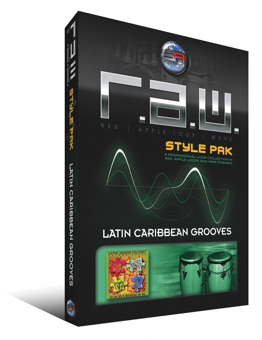 Sonic Reality R.A.W. Style Pak - Latin: Caribbean Grooves