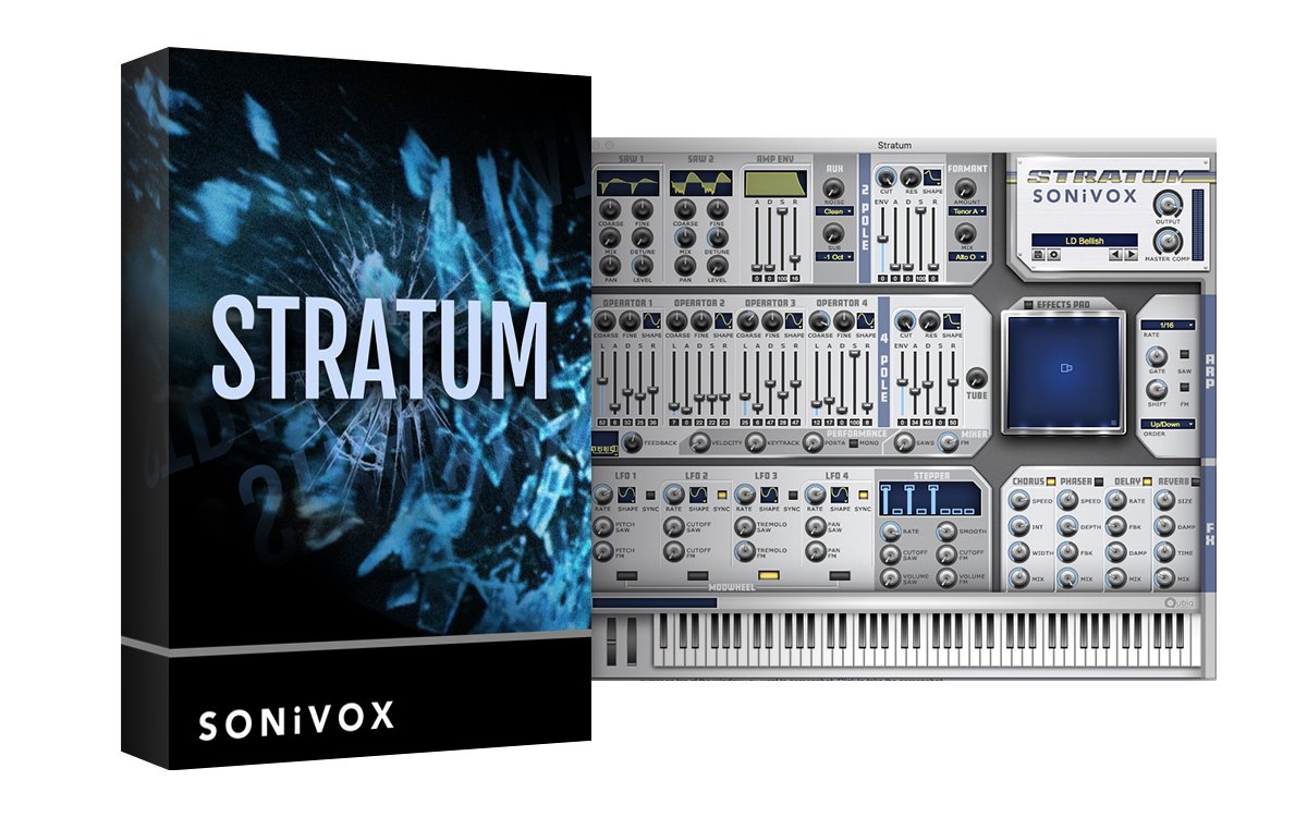 Sonivox Stratum Classic Supersaw and 4-operator FM Synth