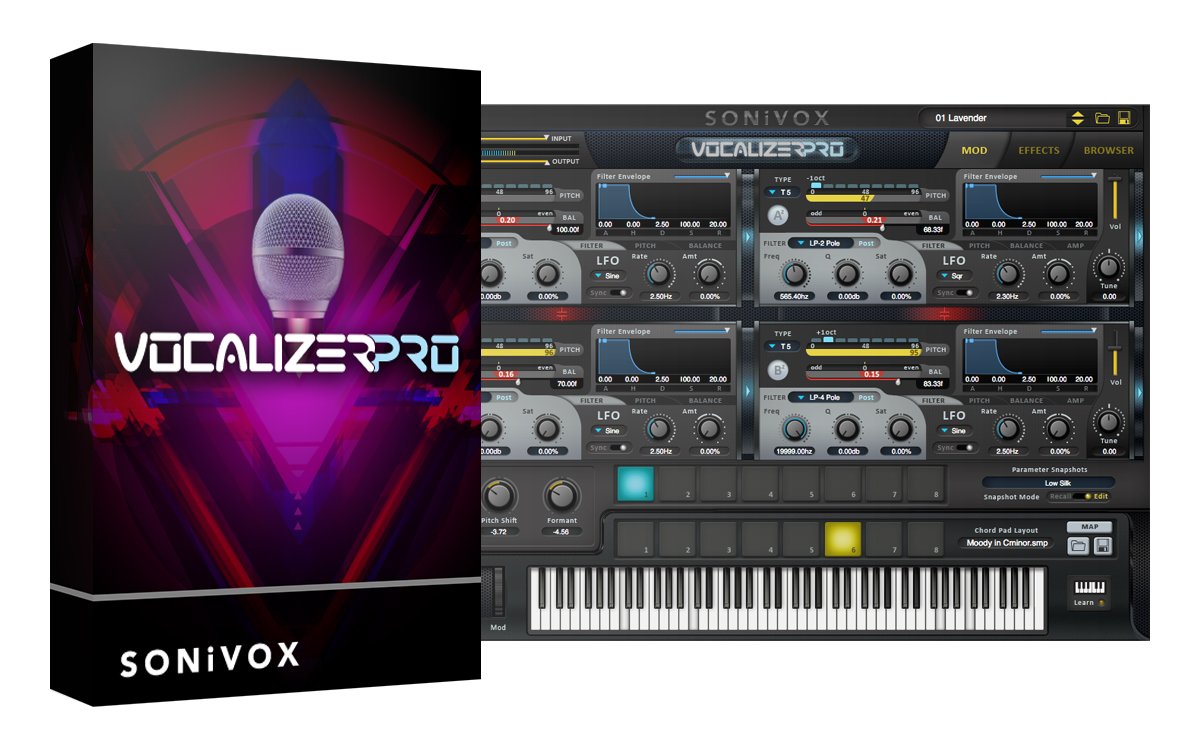 Sonivox Vocalizer Pro Mac PC Progressive Vocoder Instrument