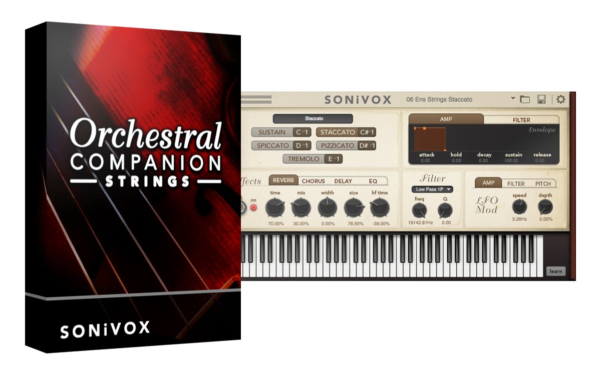 Sonivox Orchestral Companion Strings Mac PC eLicense