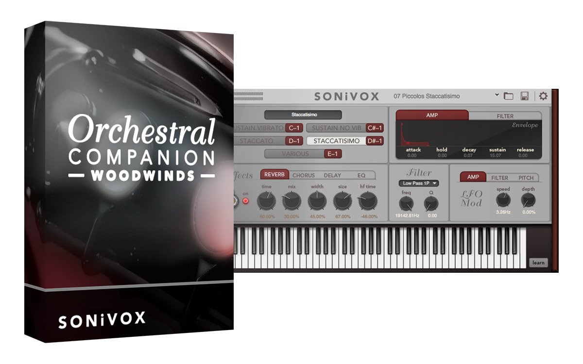 Sonivox Orchestral Companion Woodwind Mac PC eLicense