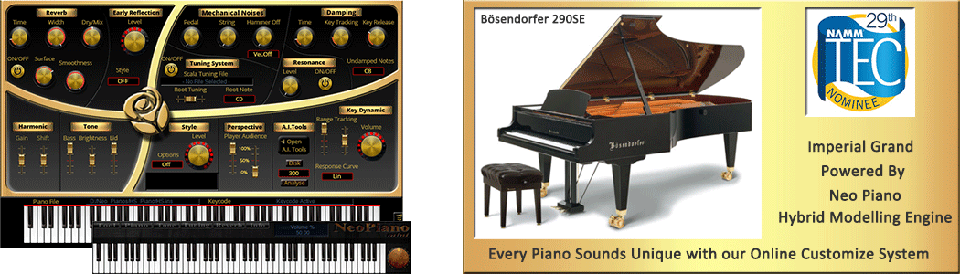 Sound Magic Imperial Piano Mac PC Software eLicenese