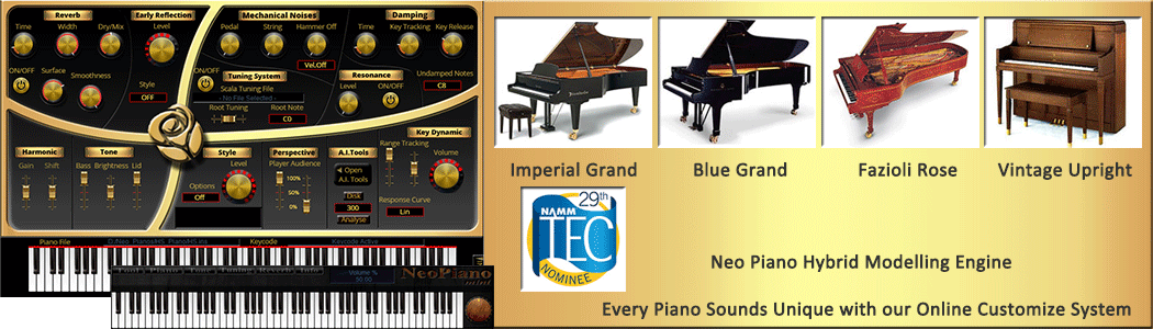 Sound Magic Neo Piano 4 Piano Collection MacPC Software eLicenes