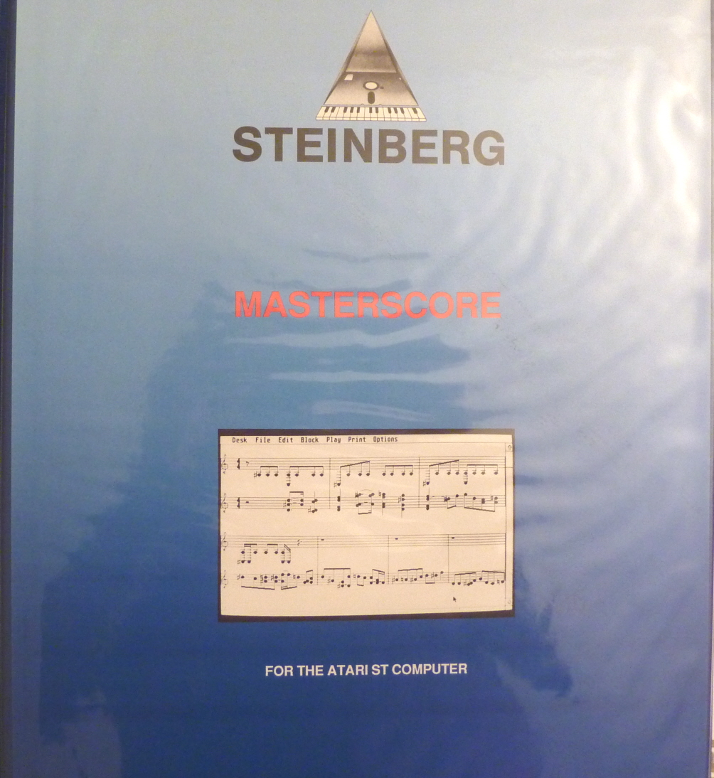 Steinberg MasterScore Notation Software for Atari