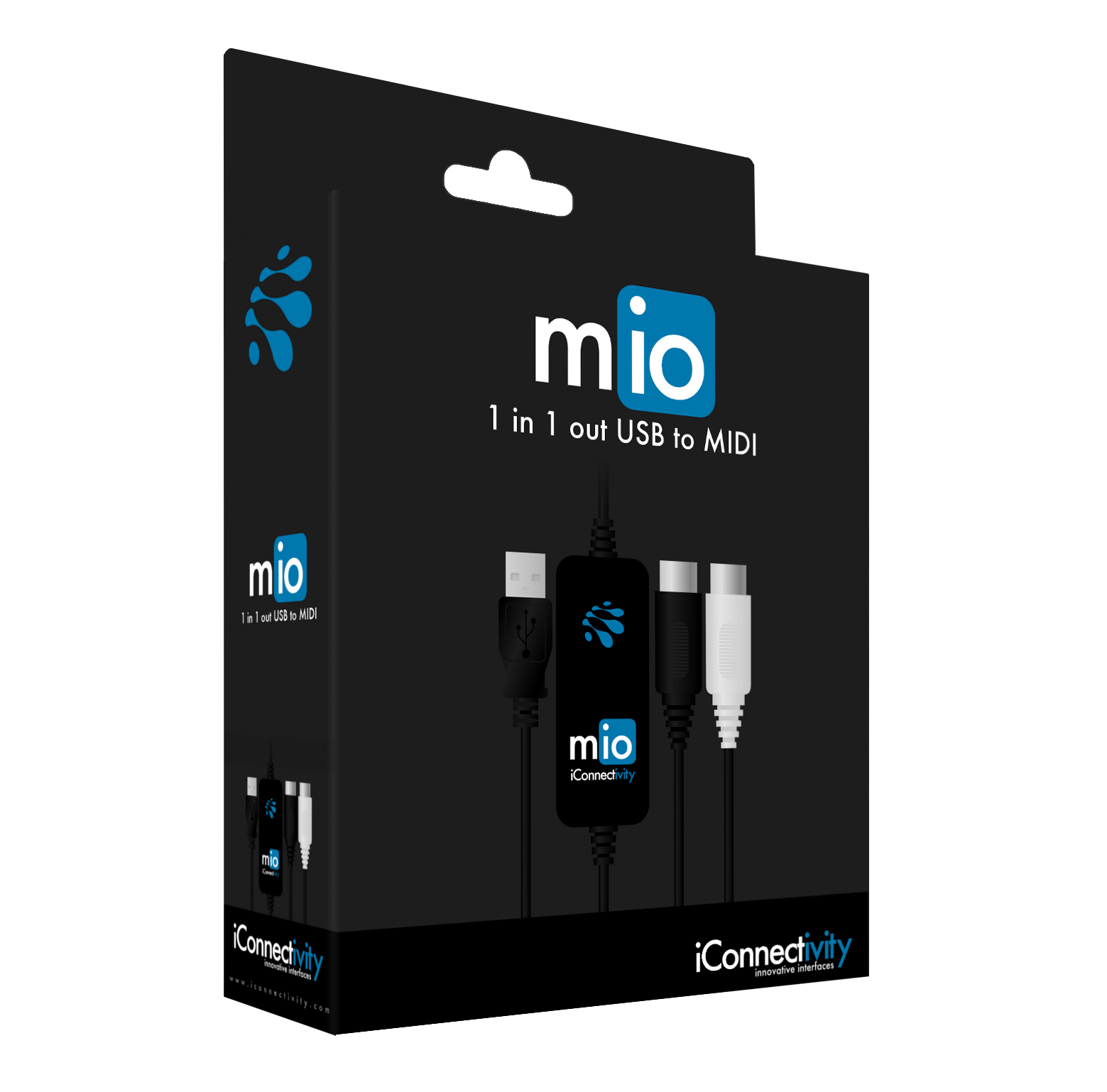 iConnectivity mio USB 1x1 Mac PC MIDI Interface