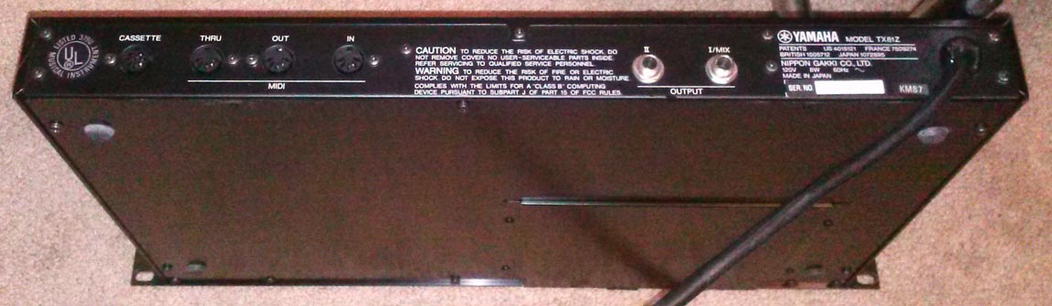 Yamaha TX81z Module Used