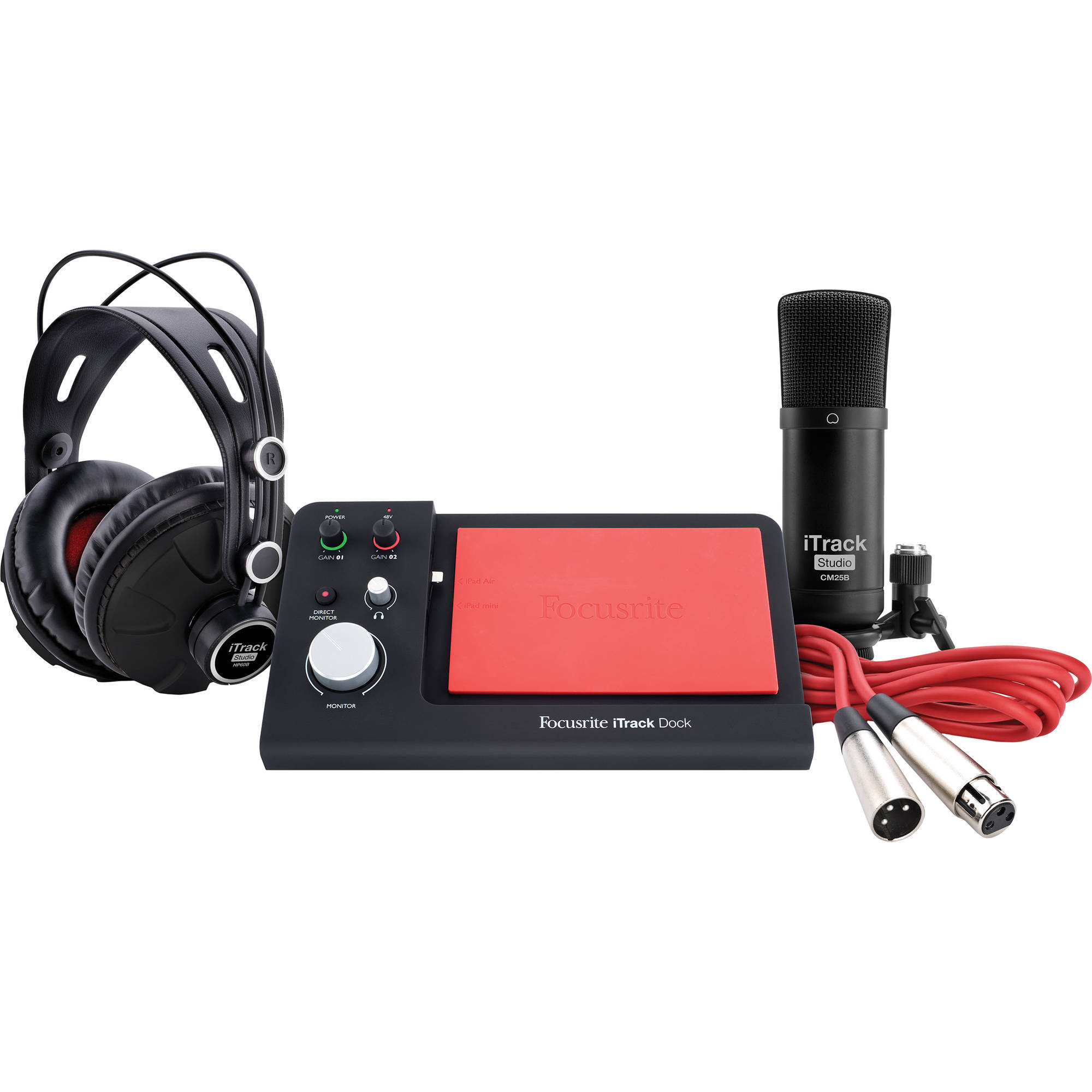 Focusrite iTrack Dock Studio Pack