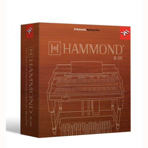 IK Multimedia Hammond B-3X Mac PC eLicense