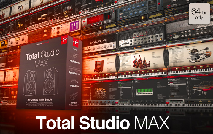 IK Multimedia Total Studio MAX Bundle eLicense