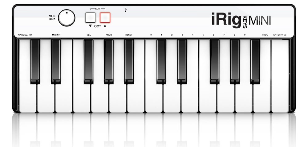 IK Multimedia iRig Keys Mini 25 MIDI Controller