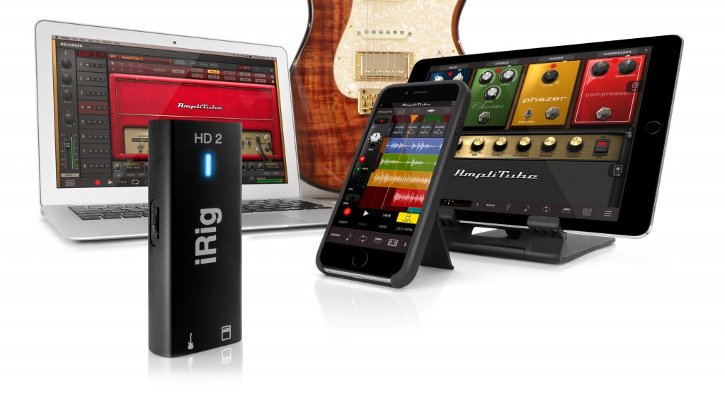 IK Multimedia iRig HD 2 Guitar Interface Mac, PC, iPhone, iPad