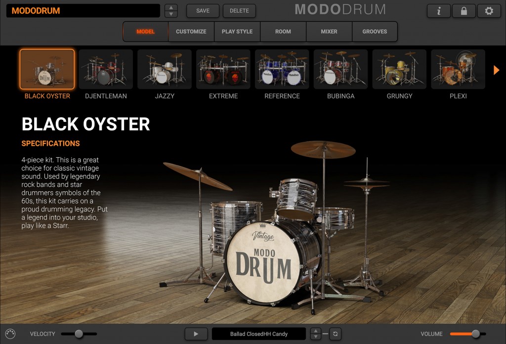 IK Multimedia Modo Drums Mac PC Software Instrument eLicense