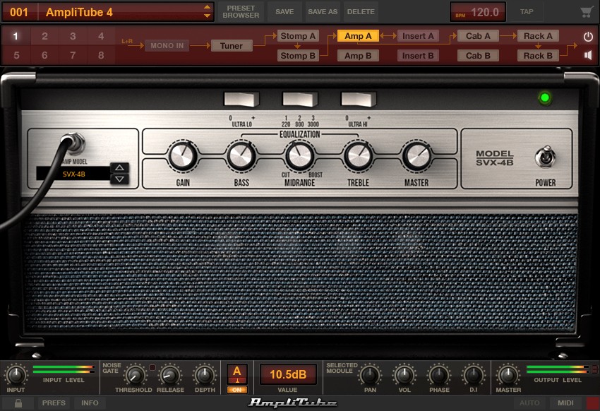 IK Multimedia AmpliTube Ampeg SVX 2 Plug In eLicense