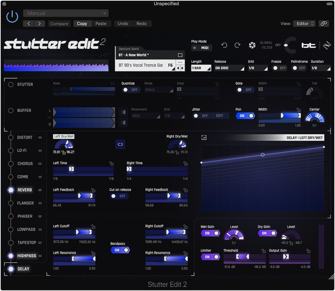 iZotope Stutter Edit 2 Cross Grade Effects Plug In eLicense