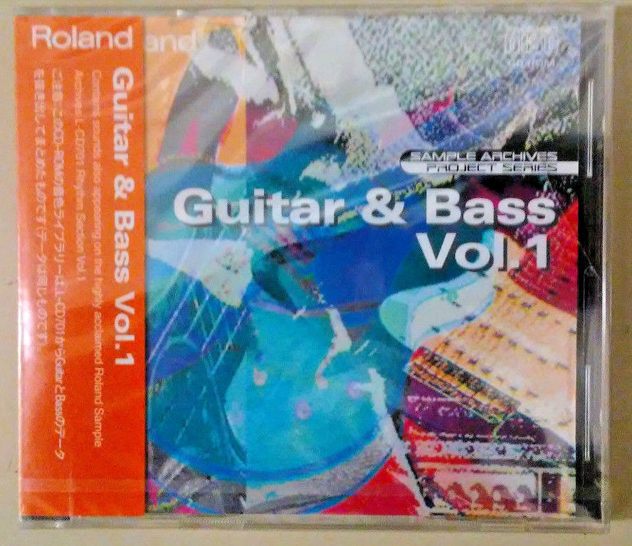 Roland LCDP 02 Guitar and Bass Vol-1 Roland & Software Samplers